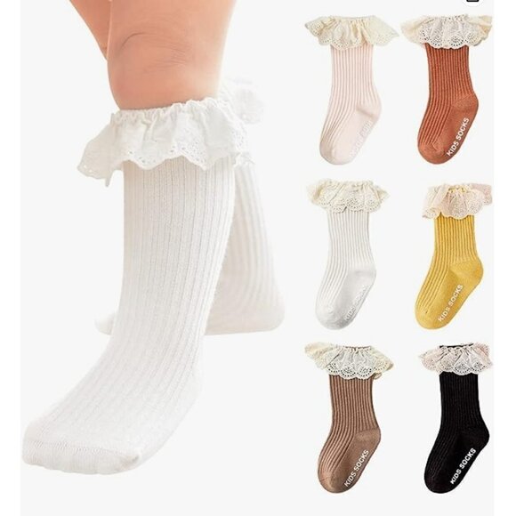 Eyelet Socks Bundle x3 Set A - Picture 10 of 12